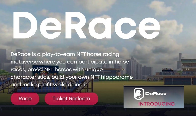 DeRace - NFT Horse Racing Metaverse Project
