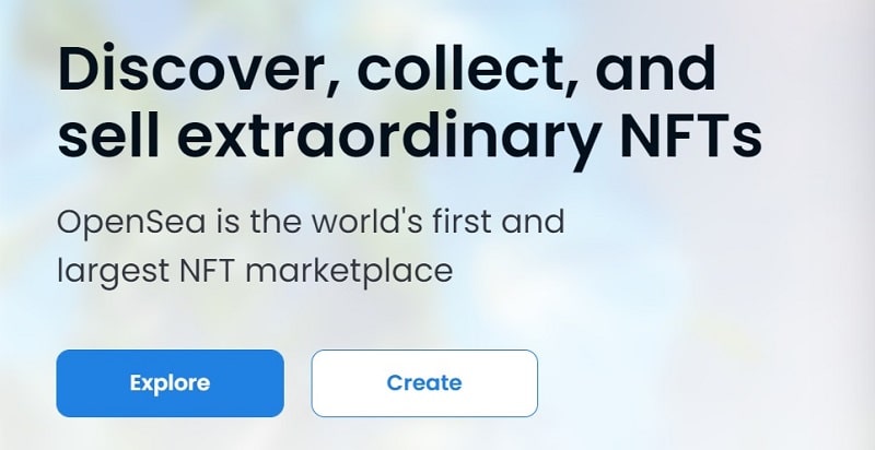 OpenSea NFT MarketPlace For Finding New NFT Projects