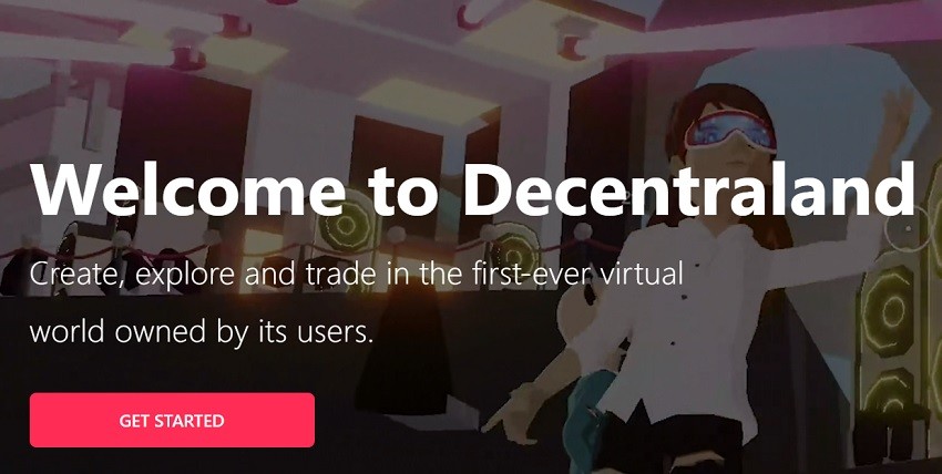 3) Decentraland: Stake NFTs In Decentraland Economy. 