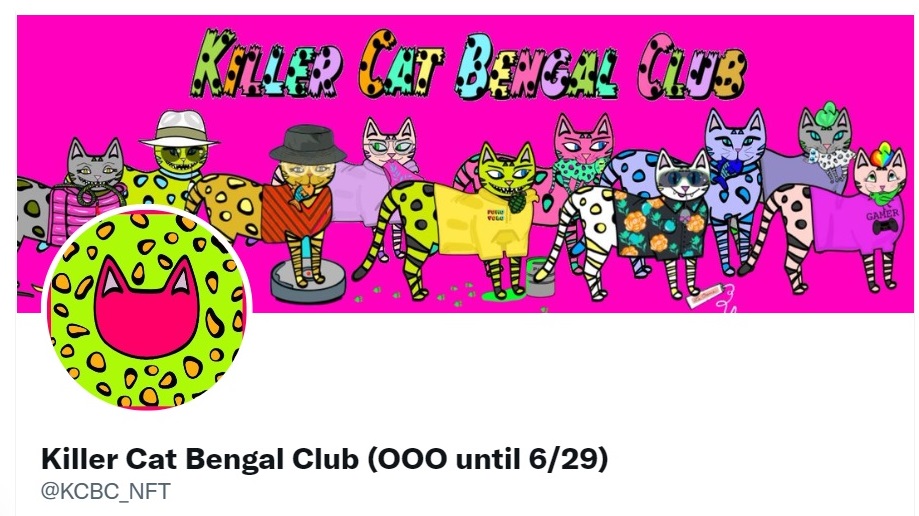 Killer Cat Bengal Club Popular Polygon By Miami Based Artist